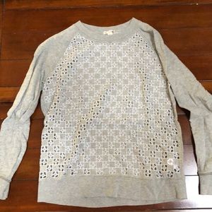 Gap eyelet sweater